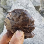 Rauchquarz Gwindel - Strahlen Schweiz