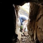 Blick aus der Kluft - Graubünden Schweiz