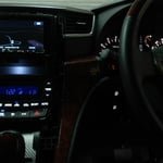 ＴＯＹＯＴＡ　ヴェルファイア　フロントエアコンパネルＬＥＤ打替　