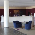 Maritim Hafenhotel (Rheinsberg) Empfangsbereich, Foto: Gränz Innenausbau