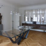 Esszimmer, (Residenz München), Architekt: Andreas Thiele, Foto: Gränz Innenausbau