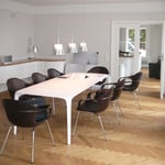 Sideboard, weiß hochglanz (Potsdam), Architekt: Andreas Thiele, Foto: Gränz Innenausbau