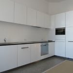 Küche Hochglanz Schichtstoff (Berlin), Architekt: Andreas Thiele, Foto: Gränz Innenausbau