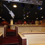  Maritim Hafenhotel (Rheinsberg) Sitzbänke Nachtclub 53°|12°, Foto: Gränz Innenausbau