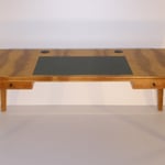 Schreibtisch in Pyramidencerejeira, Architekt: Andreas Thiele, Foto: Gränz Innenausbau