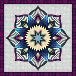 Frozen fountain Quiltworx pattern