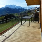 Balkon im DG mit toller Aussicht nach Südwesten.