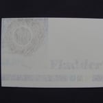 名刺　（バリ取り後）　このように表面を削ることが少ないからです。