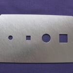 ステンレス　（バリ取り後）　堅いドロスがとれました！