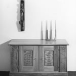 Anrichte in Ulmenholz