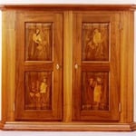 Intarsienschrank, Weinzeiten