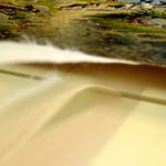 Fixierung mit Falz aus Japanpapier