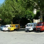 Egal ob mit dem Auto...