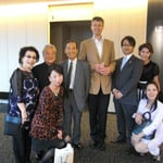 未来創学アカデミー創立１５周年でも演奏いただいた、ウィーン・フィル主席チェリストのナジ氏とともに。