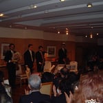 １５周年はカナダ大使館にあったシティ－クラブ・オブ・東京にて開催。