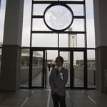 防衛大学校を視察。