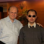 シューベルト氏と踊　正太郎氏。