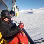 Jannis und Benjamin freuen sich auf die Abfahrt