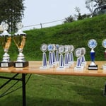 Die Pokale für die Ehrungen