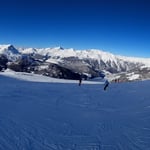 herrliche breite Pisten