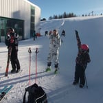 Niklas und Anne bereiten sich vor.