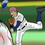 1702「高校球児」作者：金垣魯文