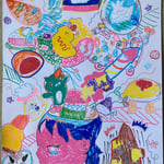 1484「私の頭の中はワンダーランド」作者：クルミ