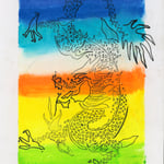 1284「虹の龍」作者：CHABI