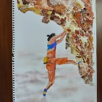 1846「クライミング」作者：森山一二三