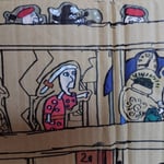 1870「ダンボールアート2」作者：瀬山浩野