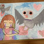 1630「愛を届けに来たよ」作者：わらび