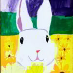 1936「くりくりお目目のうさぎ」作者：川上若菜