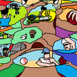 1735「夢に向かって」作者：工房はんど　あけ