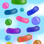 1495「空のグミ」作者：しずく