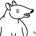 1509「ベアードバク」作者：シマハイエナ