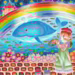 1970「夢の世界を描きたい」作者：風船マナミ