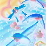 1365「ツバちゃん。」作者：naomi