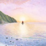 cocoa float ろうそく岩の灯