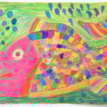 1865「虹色の魚」作者：杉浦学