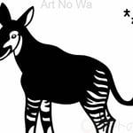 シマハイエナ オカピ