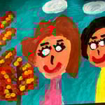 1799「母と娘」作者：笹谷正博