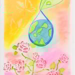 1282「地球のしずく」作者：CHABI