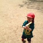 竹トンボ・・・練習中