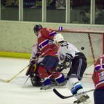 アジアリーグ・プレーオフ 第3戦 クレインズ 2-3 王子