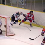 アジアリーグ・プレーオフ 第2戦 王子 5-1 クレインズ