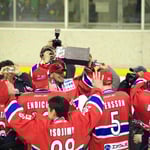 アジアリーグ・プレーオフ 第3戦 クレインズ 2-3 王子