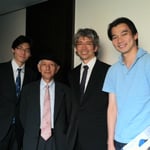 柳川市からお越しのKabashimaさんと、九響の原田哲男さん！