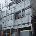 防水シート工事