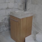 Meuble vasque de la sacristie