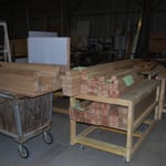 Débit et corroyage des montants